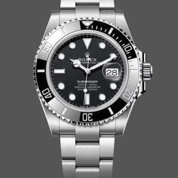 Super Clone Men's Rolex Submariner 41mm Men's-126610LN-Oyster Perpetual-Submariner Date Black