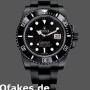 Super Clone Men's Rolex Submariner Date 40mm Men's-116610LN-Black Dial-Black PVD/DLC Stainless Steel Black