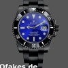 Super Clone Men's Rolex Submariner Date 40mm Men's-116610LN-Blue Dial-Black PVD/DLC Stainless Steel Blue