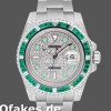 Super Clone Men's Rolex Submariner Date 40mm Men's-116610LN-Custom Diamond-Stainless Steel Diamond Paved