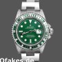 Super Clone Men's Rolex Submariner Date 40mm Men's-116610LN-Custom Diamond-Stainless Steel-Green Dial Green