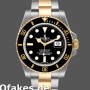 Super Clone Men's Rolex Submariner Date 40mm Men's-116613-Stainless Steel-Black Dial Black