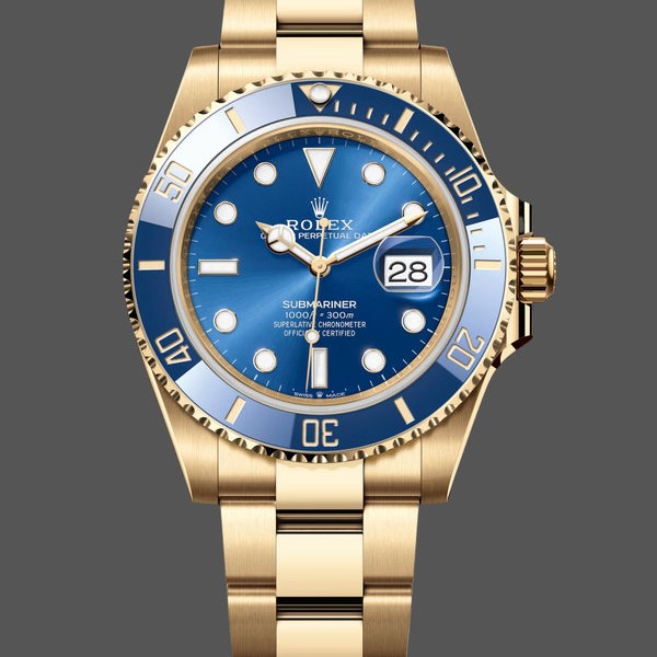 Super Clone Men's Rolex Submariner Date 41mm Men's-116618LB-Blue Dial Blue