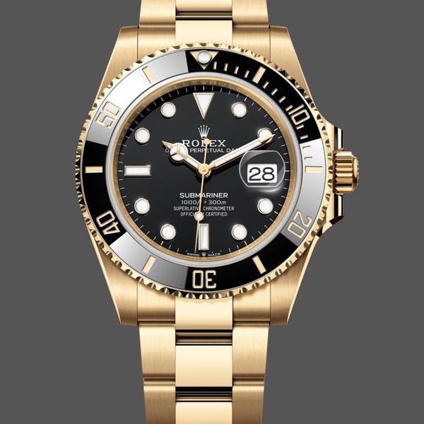 Super Clone Men's Rolex Submariner Date 40mm Men's-116618LN-Black Dial Black