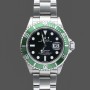 Super Clone Men's Rolex Submariner 40mm Men's-16610LV-Stainless Steel Oyster-Black Dial Black