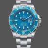 Super Clone Men's Rolex Submariner Date 41-Turquoise, Goldsmith & Complications, Blue Dial