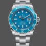 Super Clone Men's Rolex Submariner Date 41-Turquoise, Goldsmith & Complications, Blue Dial