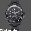 Super Clone Men's Rolex Submariner 41mm Men's-PR16233BBL-Black Dial-Automatic Black