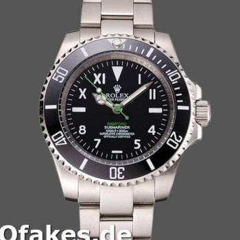 Super Clone Men's Rolex Submariner 41mm Men's-PR16233NBB-Black Dial Black