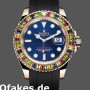 Super Clone Men's Rolex Yacht‑Master-116695, 40mm, Black Rubber Strap, Blue Dial, Men’s Blue