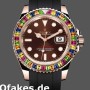 Super Clone Men's Rolex Yacht‑Master-116695, 40mm, Black Rubber Strap, Brown Dial, Men’s Brown