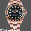 Super Clone Men's Rolex Yacht‑Master-116695, 40mm, Everose Gold, Black Dial, Men’s Black