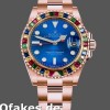Super Clone Men's Rolex Yacht‑Master 116695-40mm, Everose Gold, Blue Dial, Men’s Blue