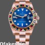 Super Clone Men's Rolex Yacht‑Master 116695-40mm, Everose Gold, Blue Dial, Men’s Blue