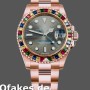 Super Clone Men's Rolex Yacht‑Master-116695, 40mm, Everose Gold, Grey Dial, Men’s Grey