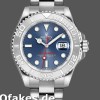 Super Clone Men's Rolex Yacht‑Master 126622-40mm, Platinum Bezel, Blue Dial, Men’s Blue