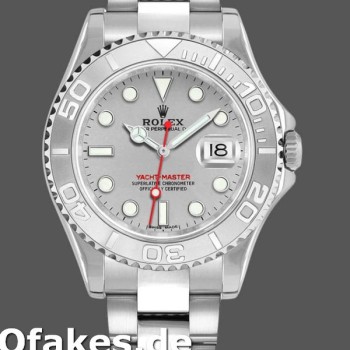 Super Clone Men's Rolex Yacht‑Master-16622, 40mm, Silver Dial, Men’s Silver