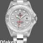 Super Clone Men's Rolex Yacht‑Master-16622, 40mm, Silver Dial, Men’s Silver