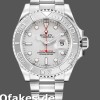 Super Clone Men's Rolex Yacht-Master 40mm Men's-16622-Silver Dial Silver