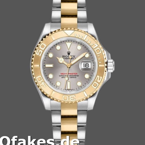 Super Clone Women's Rolex Yacht-Master 29mm Women's-169623-Two Tone White