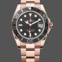 Super Clone Women's Rolex Yacht‑Master 37-m268655, Black Dial, Oyster Bracelet, Black