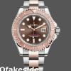 Super Clone Men's Rolex Yacht‑Master II-116621, 40mm, Rose Gold, Chocolate Dial, Men’s Chocolate Brown