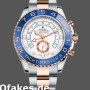 Super Clone Men's Rolex Yacht-Master II 44mm Men's-116681-White Dial White