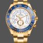 Super Clone Men's Rolex Yacht-Master II 44mm Men's-116688-White Dial White