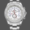 Super Clone Men's Rolex Yacht‑Master II-116689, 44mm, Platinum, White Dial, Men’s White