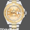 Super Clone Men's Rolex Yacht-Master 40mm Men's-16623-Steel & Yellow Gold-Champagne Dial Champagne