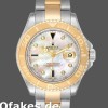 Super Clone Men's Rolex Yacht-Master 40mm Men's-16623-Steel & Yellow Gold-MOP White Dial MOP