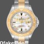 Super Clone Men's Rolex Yacht-Master 40mm Men's-16623-Steel & Yellow Gold-MOP White Dial MOP