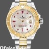 Super Clone Men's Rolex Yacht-Master 40mm Men's-16623-Steel & Yellow Gold-White MOP Dial MOP